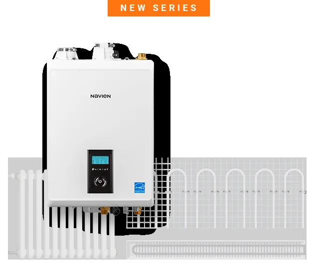 Navien NHB wall-hung condensing boiler
