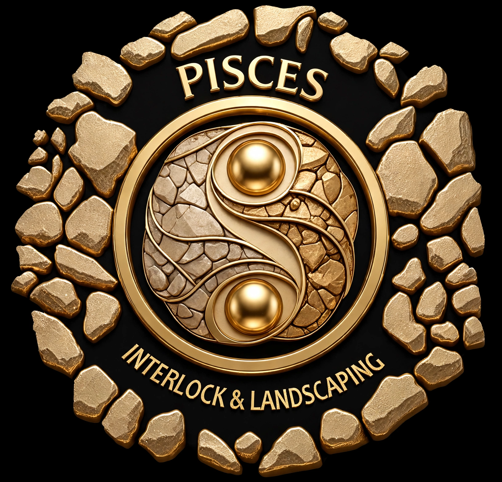 Pisces Interlock & Landscaping logo